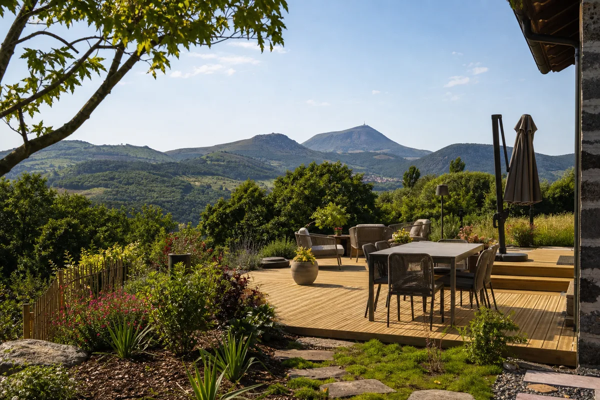 Création de terrasse en Auvergne